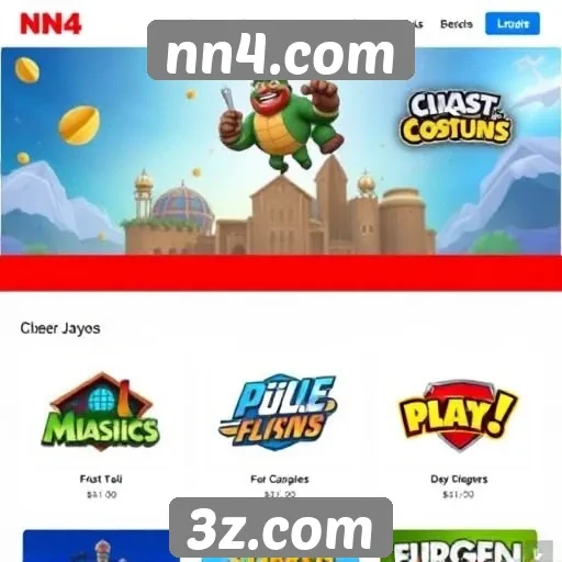 Principais jogos disponíveis no site nn4.com